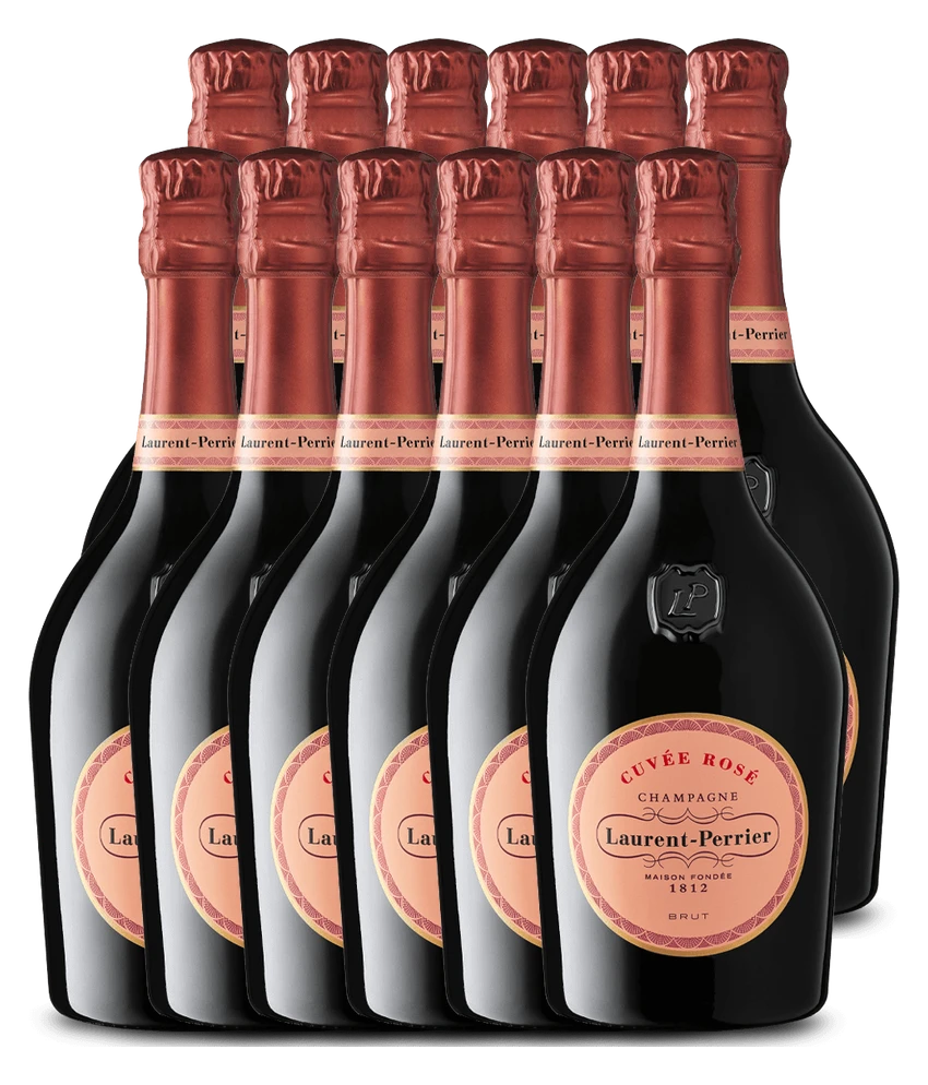 Laurent-Perrier Cuvée Rosé Brut Champagne · 12er Édition (12 × 0,75 l) · Magnum home & wine