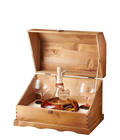 Mazzetti Decant'Art Leonardo da Vinci Grappa di Moscato · Holzkiste mit 2 Gläsern · Magnum home & wine