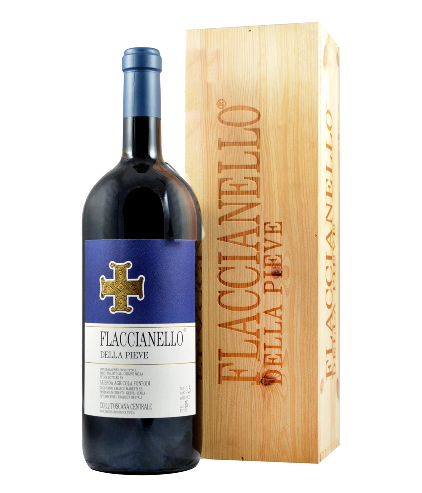 Fontodi Flaccianello della Pieve 2017 · Magnum 1,5 l mit Holzkiste · Magnum home & wine