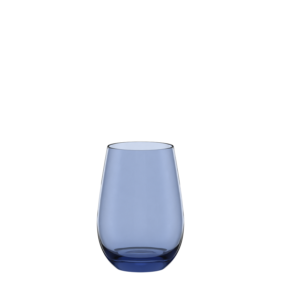 Trinkglas Elements von Stölzle Lausitz in Blaugrau