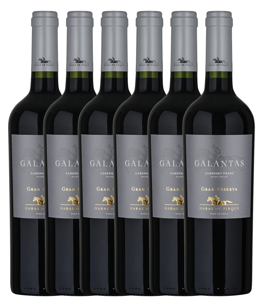 Haras de Pirque Galantas Cabernet Franc Gran Reserva 2021 · 6er Édition (6 × 0,75 l) · Magnum home & wine