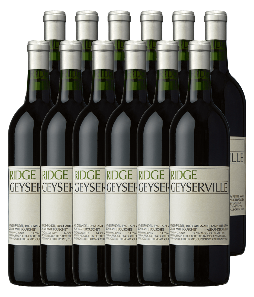Ridge Vineyards Geyserville Zinfandel 2023 · 12er Édition (12 × 0,75 l) · Magnum home & wine