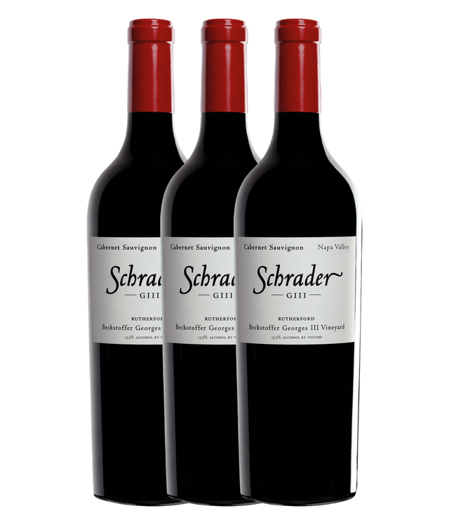 Schrader Cellars GIII Cabernet Sauvignon Napa Valley AVA 2018 | 3er Édition 3 × 0,75 L Jahrgang 2018