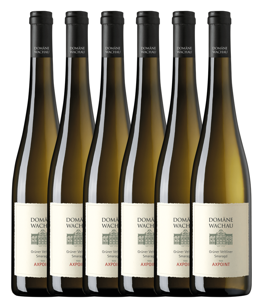 Domäne Wachau Grüner Veltliner Smaragd Axpoint 2024 · 6er Édition (6 × 0,75 l) · Magnum home & wine