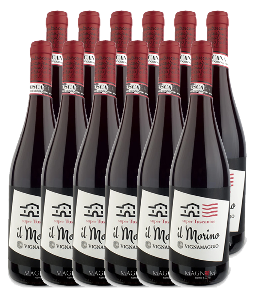 Villa Vignamaggio Il Morino Toscana Rosso 2016 · 12er Édition (12 × 0,75 l) · Magnum home & wine