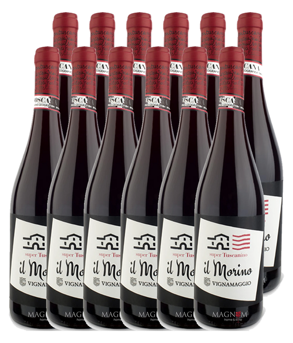 Villa Vignamaggio Il Morino Toscana Rosso 2016 · 12er Édition (12 × 0,75 l) · Magnum home & wine