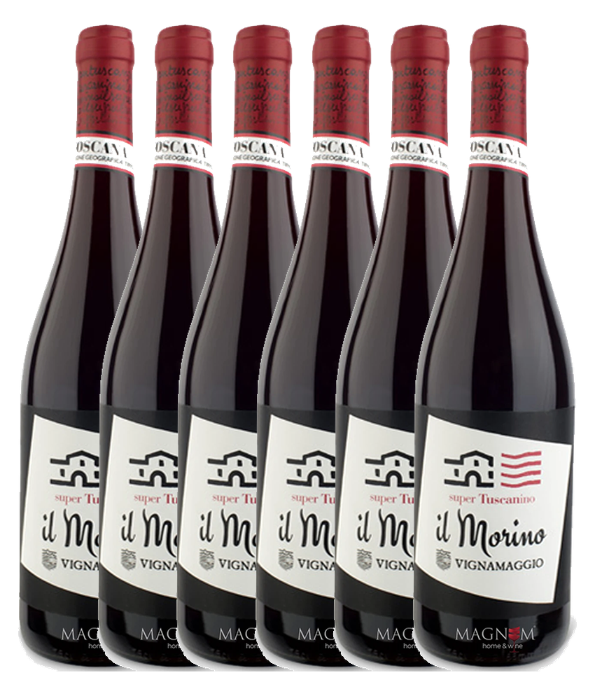 Villa Vignamaggio Il Morino Toscana Rosso 2016 · 6er Édition (6 × 0,75 l) · Magnum home & wine