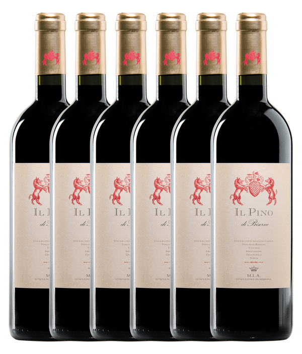 Il Pino di Biserno Toscana IGT 2023 · Sechser Édition (6 × 0,75 l) · Magnum home & wine