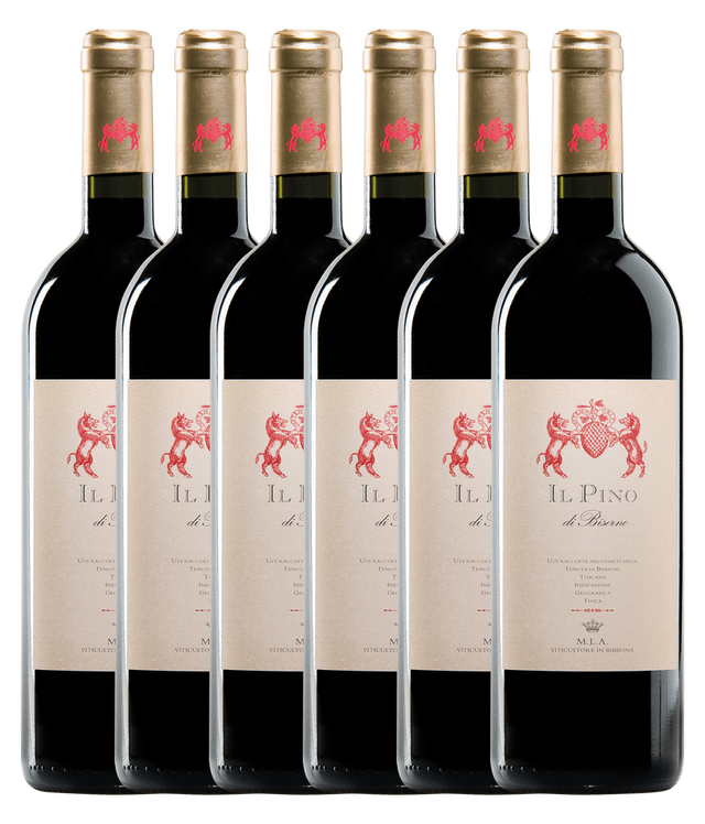 Il Pino di Biserno Toscana IGT 2023 · Sechser Édition (6 × 0,75 l) 6 × 0,75 L Jahrgang 2023