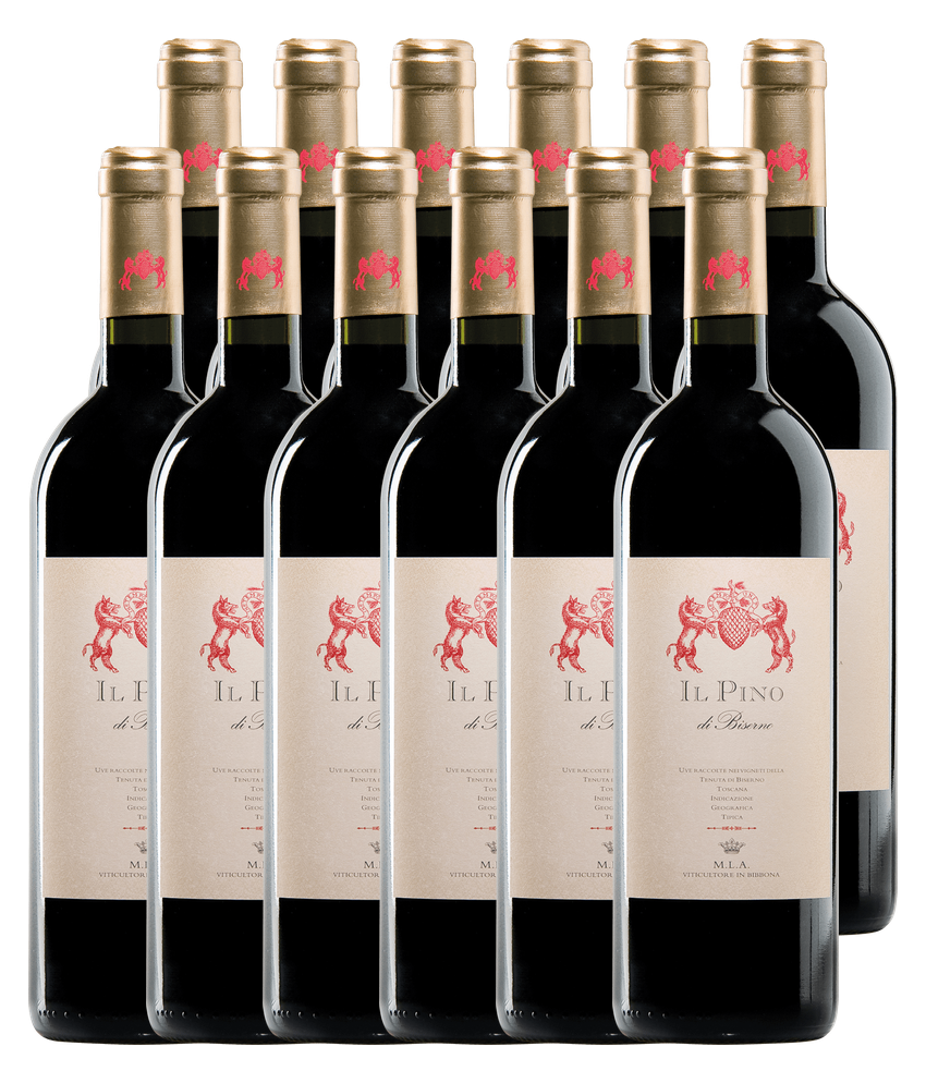Il Pino di Biserno Toscana IGT 2023 · Zwölfer Édition (12 × 0,75 l) · Magnum home & wine