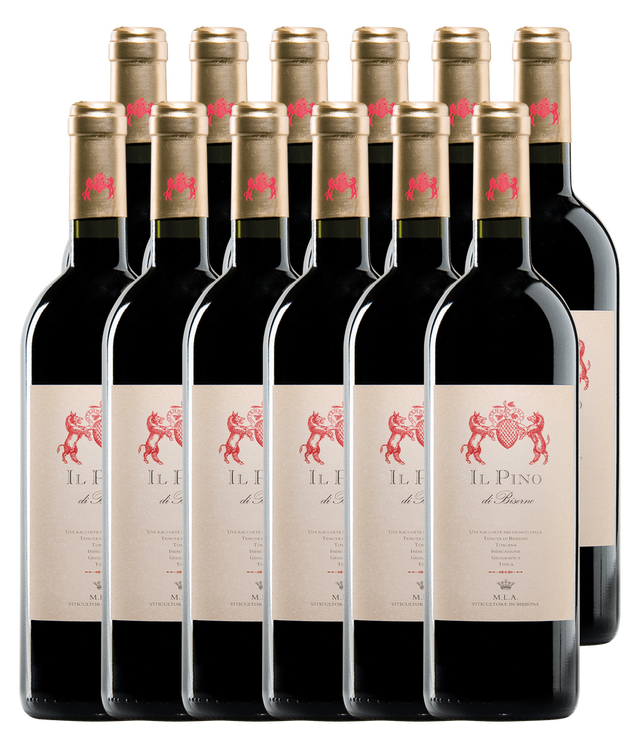 Il Pino di Biserno Toscana IGT 2023 · Zwölfer Édition (12 × 0,75 l) 12 × 0,75 L Jahrgang 2023