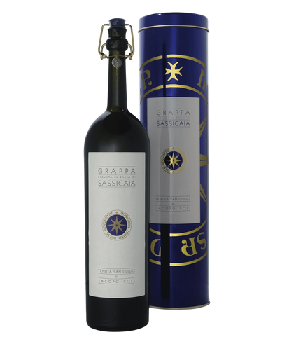Jacopo Poli Grappa Barili di Sassicaia · 0,7 l in Geschenkpackung · Magnum home & wine