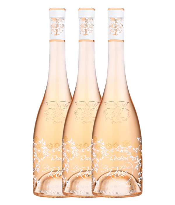 Château Roubine La Vie en Rose Rosé Bio 2025 · Dreier Édition Doppelmagnum (3 × 3,0 l) · Magnum home & wine