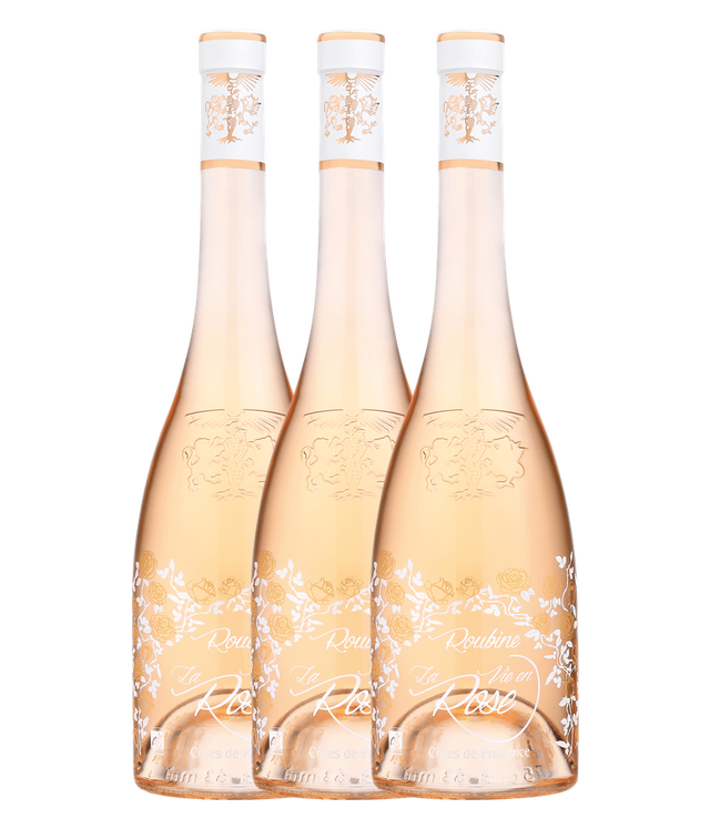 Château Roubine La Vie en Rose Rosé Bio - AOP Côtes de Provence 2025 | 3er Édition Doppelmagnum 3 × 3,00 L Jahrgang 2025