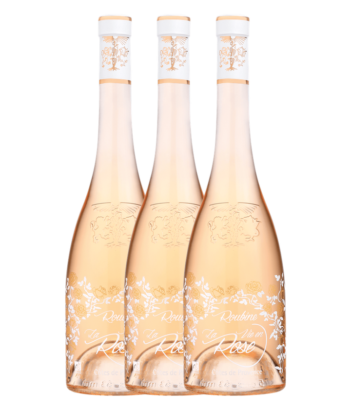 Château Roubine La Vie en Rose Rosé Bio 2025 · Dreier Édition Doppelmagnum (3 × 3,0 l) · Magnum home & wine