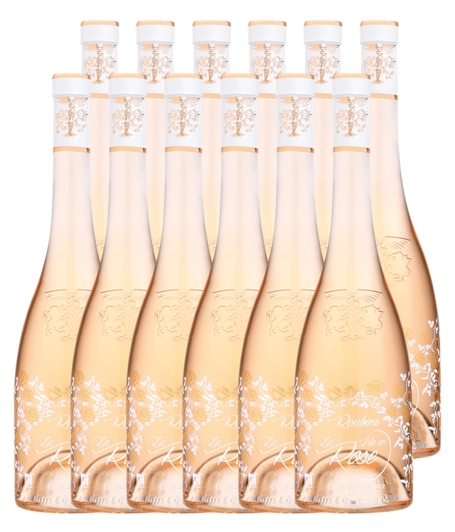 Château Roubine La Vie en Rose Rosé Bio - AOP Côtes de Provence 2025 · 12er Édition 12 × 0,75 L Jahrgang 2025