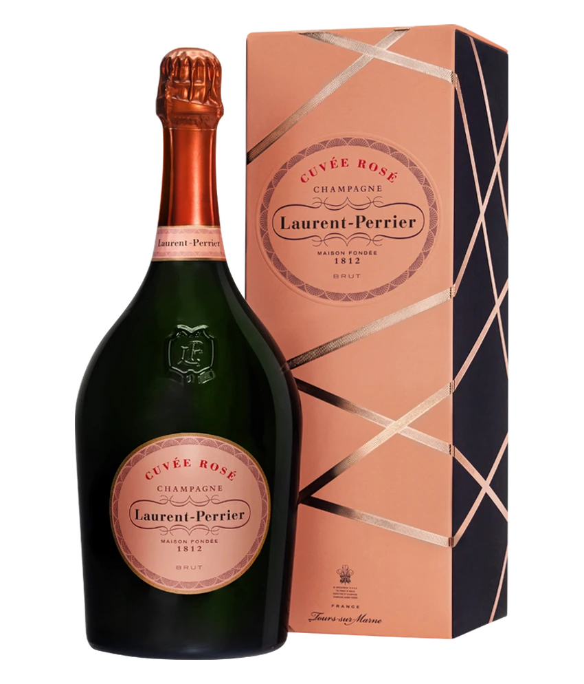Laurent-Perrier Cuvée Rosé Brut – Champagne · 0,75 l Normflasche in der Geschenkbox · Magnum home & wine