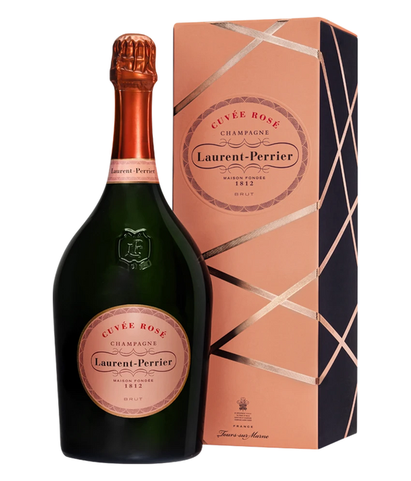 Laurent-Perrier Cuvée Rosé Brut – Champagne · 0,75 l Normflasche in der Geschenkbox · Magnum home & wine