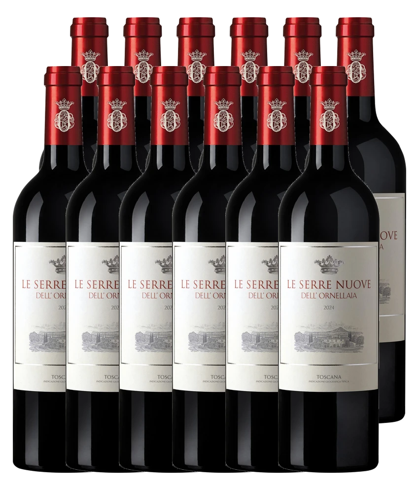 Le Serre Nuove dell'Ornellaia Toscana IGT 2024 · 12er Édition (12 × 0,75 l) · Magnum home & wine