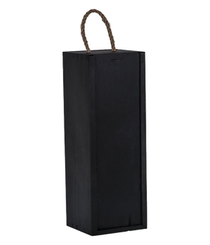 Geschenkkiste für eine Flasche, schwarz · Magnum home & wine