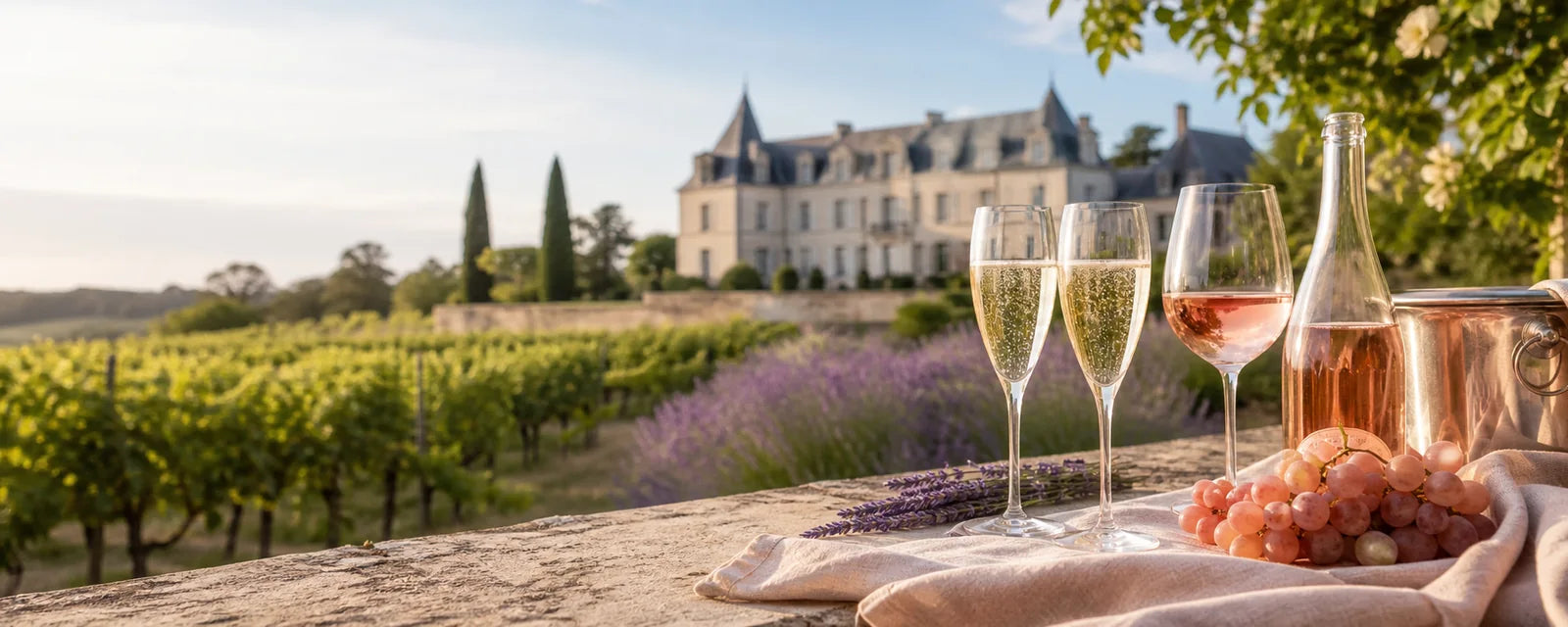 Weine aus Frankreich Headerbild