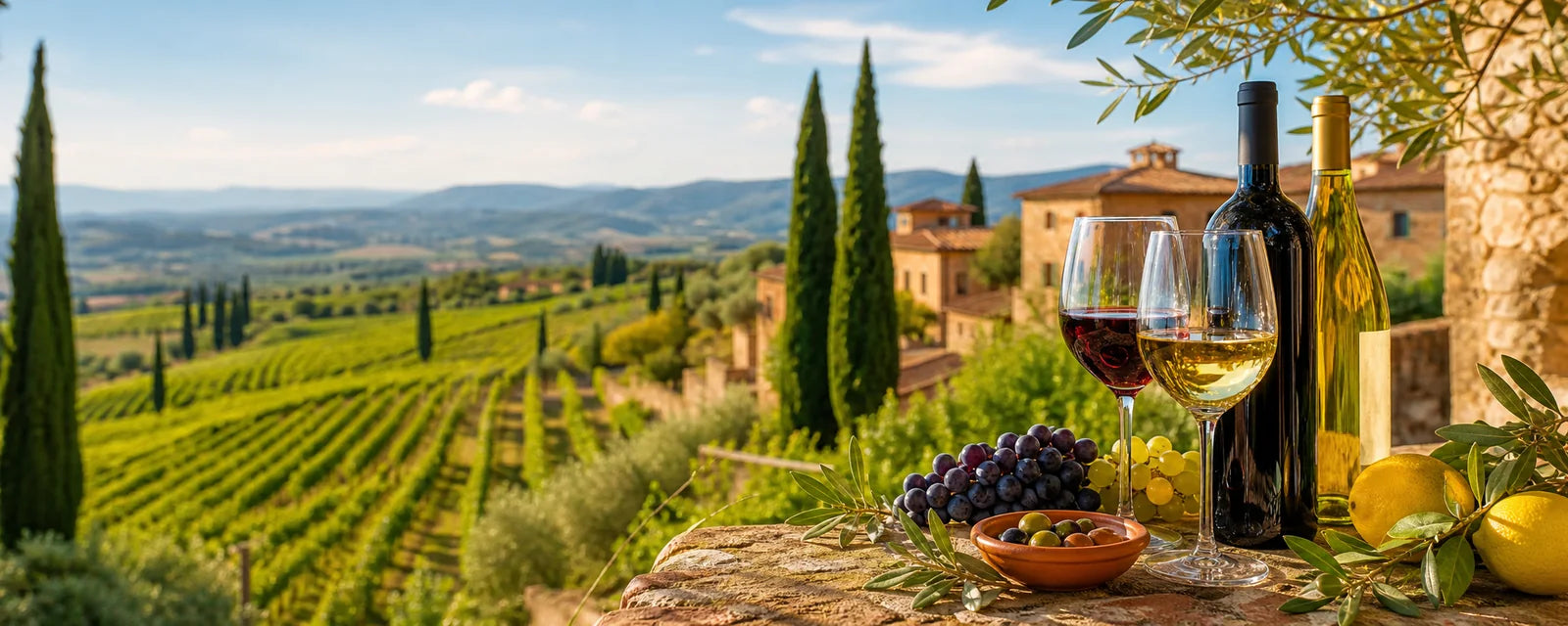 Weine aus Italien Headerbild