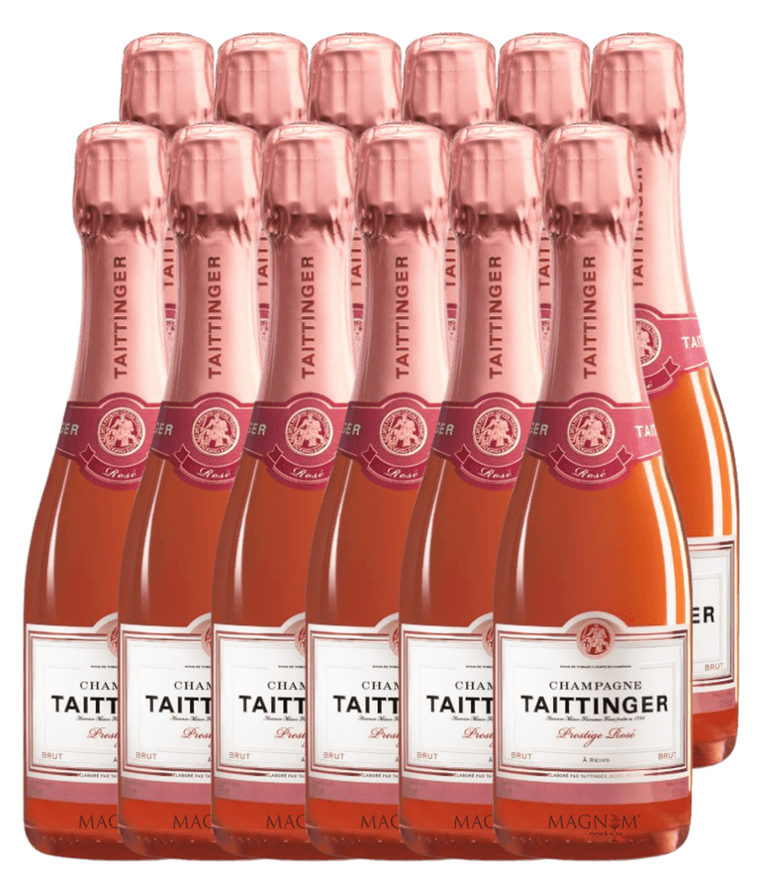 Taittinger Prestige Rosé · 12er Édition Halbe (12 × 0,375 l) · Magnum home & wine