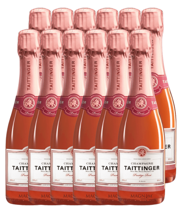 Taittinger Champagner Prestige Rosé | 12er Édition 0,375l 12 × 0,375 L