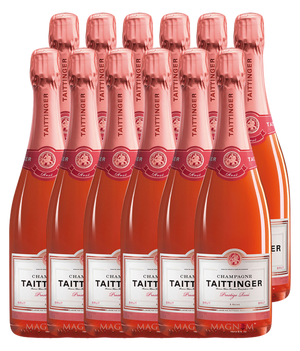 Taittinger Prestige Rosé · 12er Édition (12 × 0,75 l) · Magnum home & wine