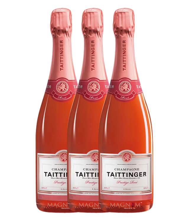 Taittinger Prestige Rosé Champagner Magnum | 3er Édition 3 × 1,5 L