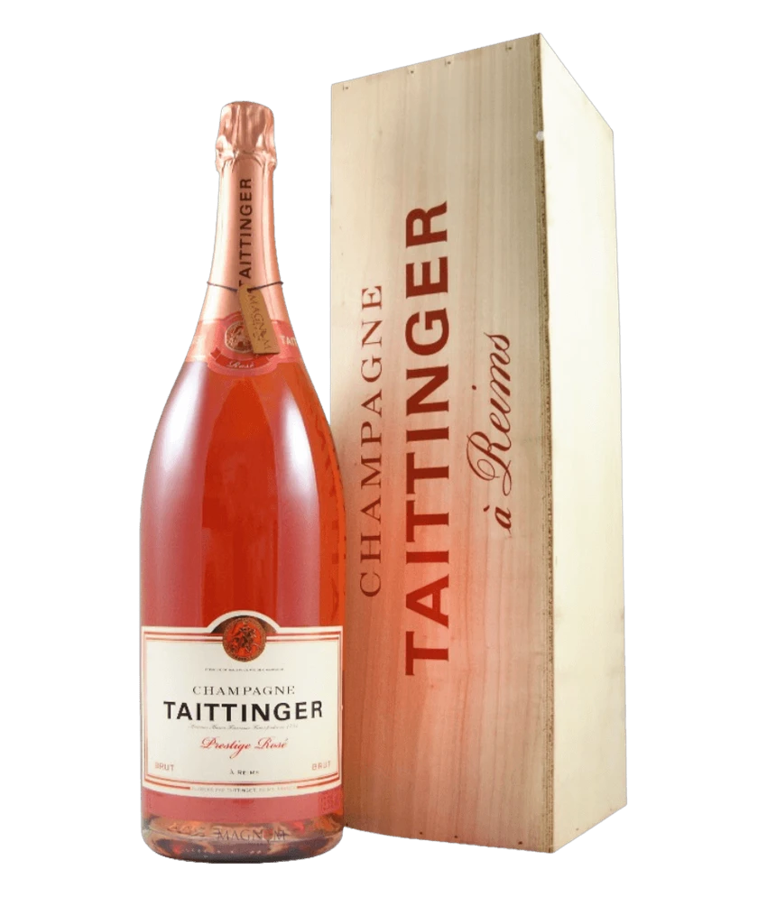 Taittinger Champagner Prestige Rosé · Jeroboam 3,0 l · Magnum home & wine