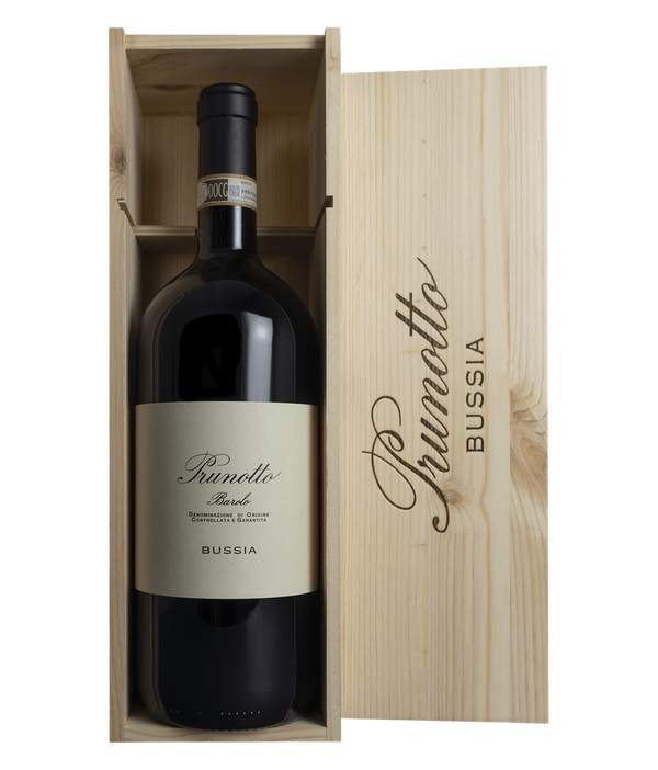 Prunotto Bussia Barolo DOCG 2005 · Magnum 1,5 l in Holzkiste · Magnum home & wine