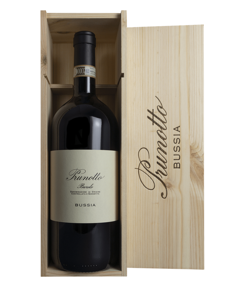 Prunotto Bussia Barolo DOCG 2015 · Magnum 1,5 l in Holzkiste · Magnum home & wine