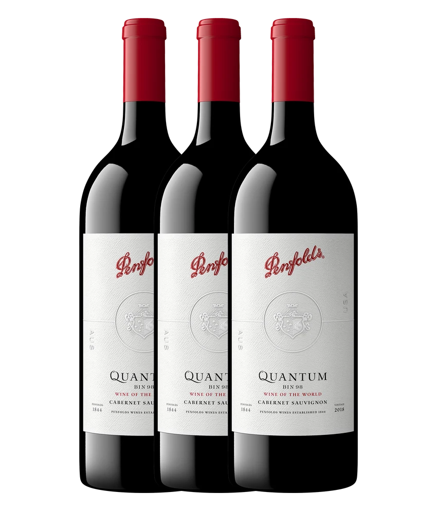 Penfolds Quantum BIN 98 2018 · 3er Édition Magnum (3 × 1,5 l) · Magnum home & wine