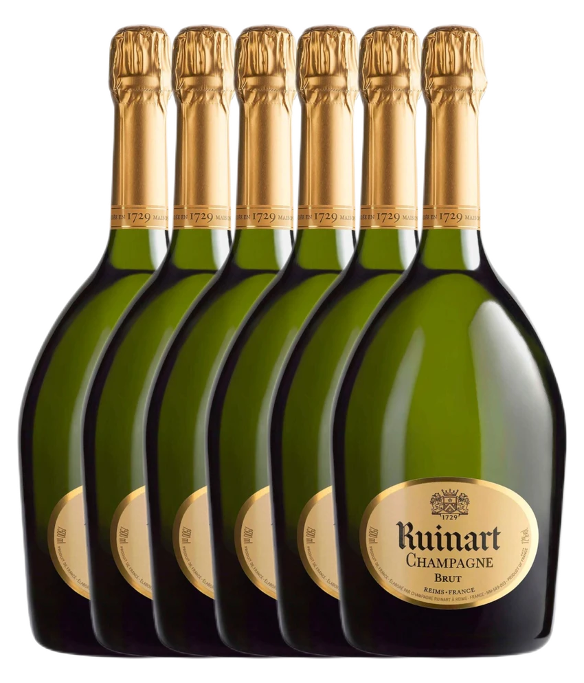 Ruinart R Brut de Ruinart · 6er Édition (6 × 0,75 l) · Magnum home & wine