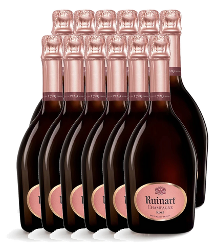 Ruinart Rosé Champagner · 12er Édition (12 × 0,75 l) · Magnum home & wine