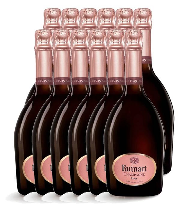 Ruinart Rosé Champagner · 12er Édition (12 × 0,75 l) · Magnum home & wine