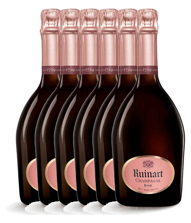 Ruinart Rosé Champagner | 6er Édition 6 × 0,75 L Jahrgang -