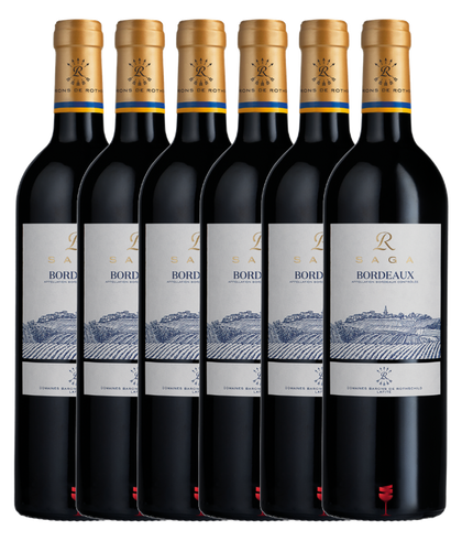 Domaines Baron de Rothschild Lafite Saga R Bordeaux 2020 · 6er Édition (6 × 0,75 l) · Magnum home & wine