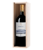 Saga R Bordeaux 2020 · Magnum 1,5 l in Holzkiste · Magnum home & wine