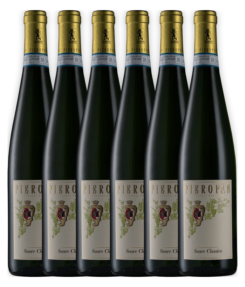 Pieropan Soave Classico DOC 2025 Bio · 6er Édition (6 × 0,75 l) · Magnum home & wine