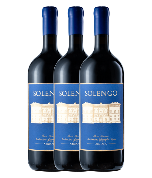 Argiano Solengo Toscana IGT 2022 · Dreier Édition Magnum (3 × 1,5 l) · Magnum home & wine