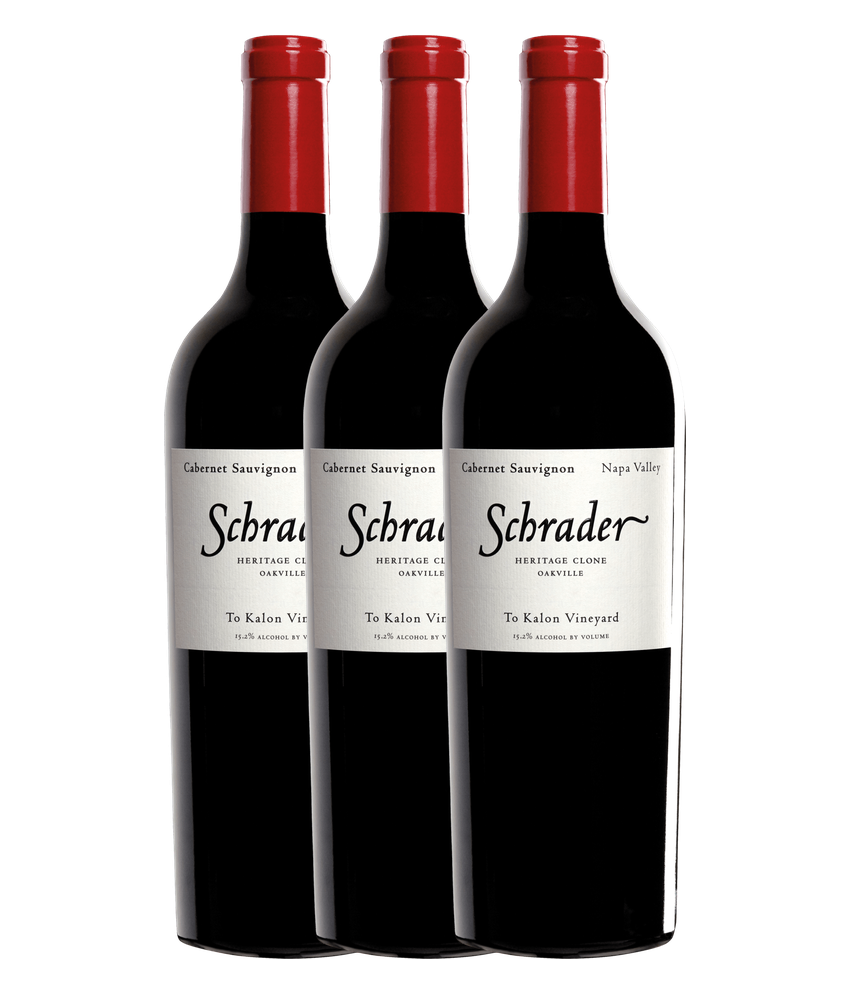 Schrader Cellars To Kalon Vineyard Heritage Clone 2018 · 3er Édition (3 × 0,75 l) · Magnum home & wine