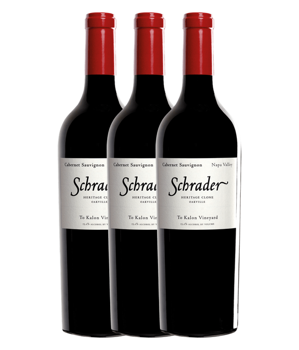 Schrader Cellars To Kalon Vineyard Heritage Clone 2018 · 3er Édition (3 × 0,75 l) · Magnum home & wine