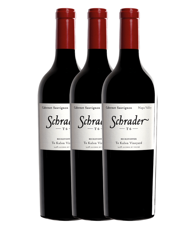 Schrader Cellars To Kalon Vineyard T6 Napa Valley AVA 2018 | 3er Édition 3 × 0,75 L Jahrgang 2018