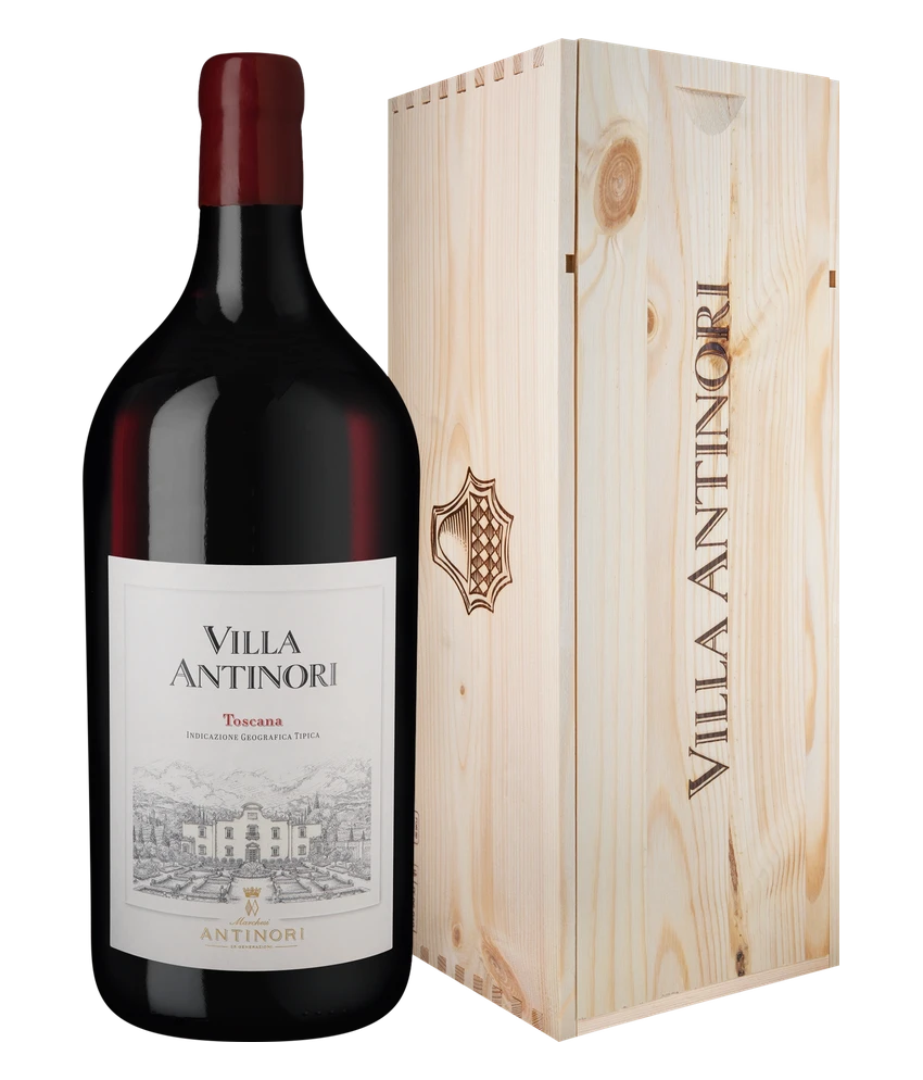 Villa Antinori Rosso Toscana IGT 2024 · Doppelmagnum 3,0 l | Holzkiste · Magnum home & wine