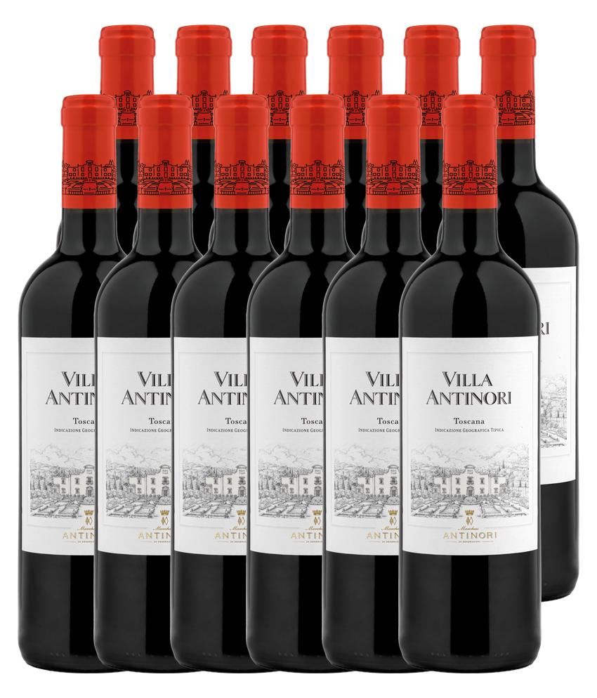 Villa Antinori Rosso Toscana IGT 2023 · Zwölfer Édition (12 × 0,75 l) · Magnum home & wine