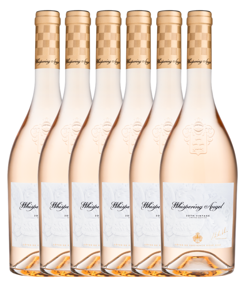 Whispering Angel Rosé 2025 · Sechser Édition (6 × 0,75 l) · Magnum home & wine