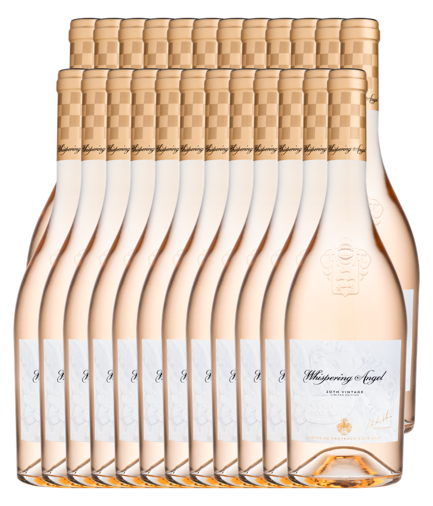 Whispering Angel Rosé 2025 · Halbe 0,375 l · Vierundzwanziger Édition (24 × 0,375 l) · Magnum home & wine