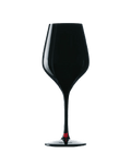 Schwarzes Weinglas Blind Tasting